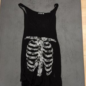 skeleton tank top